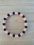 Meli Signature Black & Blush Pearl Bracelet